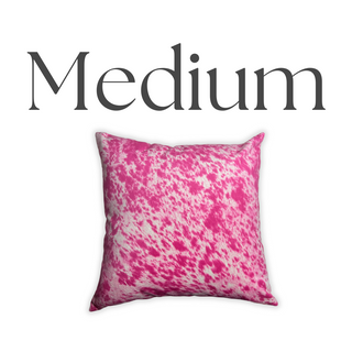 Brindle Brahma Pink Pillow Cover