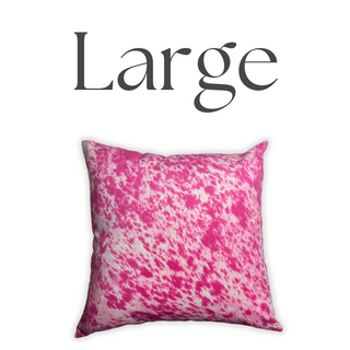 Brindle Brahma Pink Pillow Cover