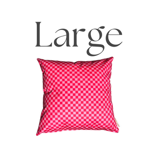 Check Yourself Pink Pillow Cover